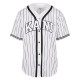 Karl Kani Ανδρικό κολεγιακό πουκάμισο Serif Pinstripe Baseball Shirt
